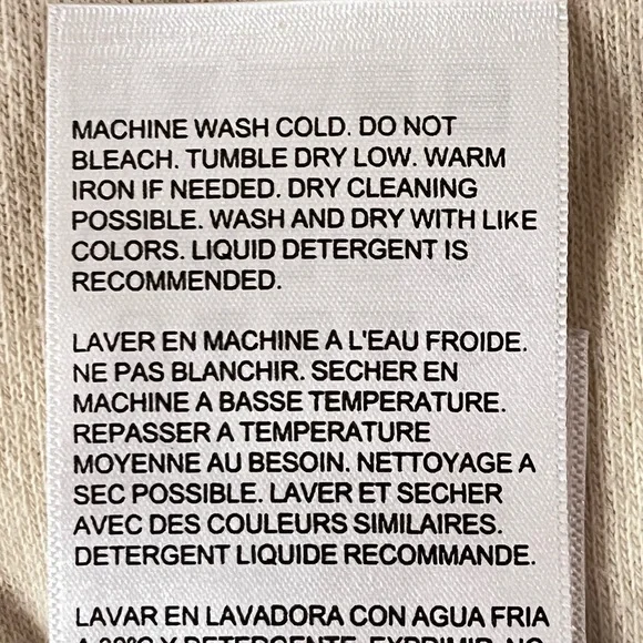 Cream Cropped Dolman Hoodie - Picture 10 of 11